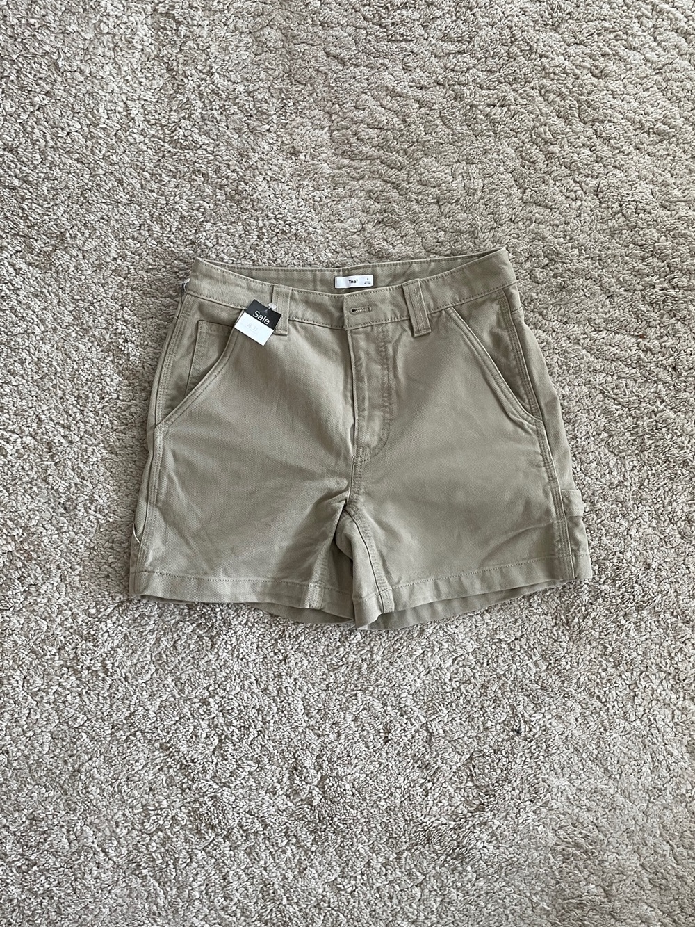 TNA Khaki Utility Cotton Shorts